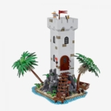 BlueBrixx Flucht aus dem Gefängnisturm Pro Set 108826 Piraten Serie