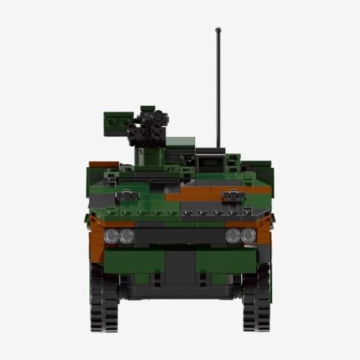 BlueBrixx GTK Boxer Bundeswehr, 759 Klemmbausteine, Radpanzer - 4