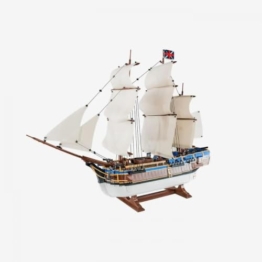 BlueBrixx HMS Bounty, 3001 Klemmbausteine, historisches Segelschiff Modell - 1