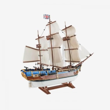 BlueBrixx HMS Bounty, 3001 Klemmbausteine, historisches Segelschiff Modell - 3