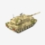 BlueBrixx Kampfpanzer Leopard 2 A6 Wüstentarn, 1360 Klemmbausteine - 3