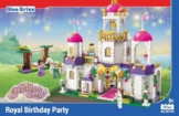 BlueBrixx Kids Princess Leah: Königliche Geburtstagsfeier 107143