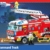 BlueBrixx Kids 107159 – Stadtfeuerwehr: Feuerwehr-Kommandowagen aus Klemmbausteinen mit 366 Bauelementen - 1