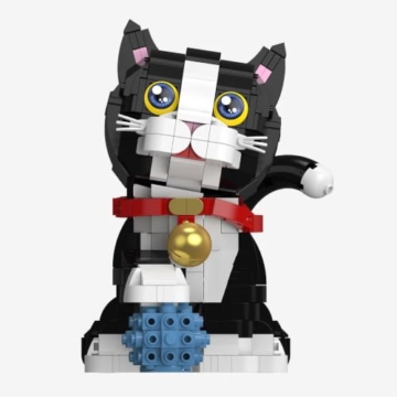 BlueBrixx Kleine Schwarze Katze, 919 Klemmbausteine, Tierfigur - 2