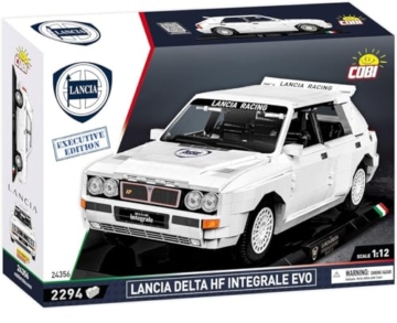 BlueBrixx Lancia Delta HF Integrale. Evo 1991 - Executive Edition aus Klemmbausteinen mit 2294 Bauelementen - 2
