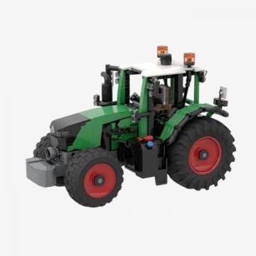 BlueBrixx Moderner Traktor 1:18, 1045 Klemmbausteine, Landmaschine - 1