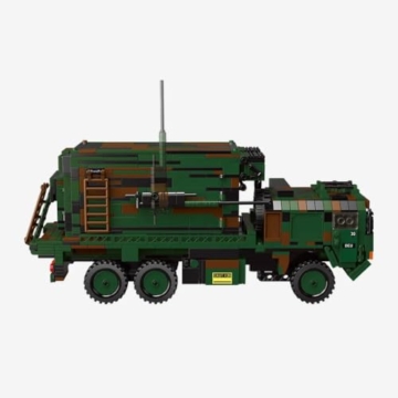 BlueBrixx Patriot Feuerleitstand der Bundeswehr, 1490 Klemmbausteine - 5
