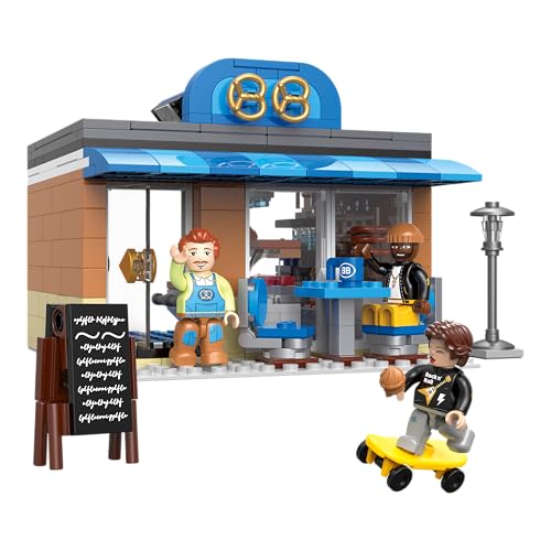 BlueBrixx Play 108125 - Set Trattore Con Attrezzi Agricoli, 692 Mattoncini - Gioco Di Costruzione Per Bambini Da 6 Anni, Compatibile Con Altre Marche