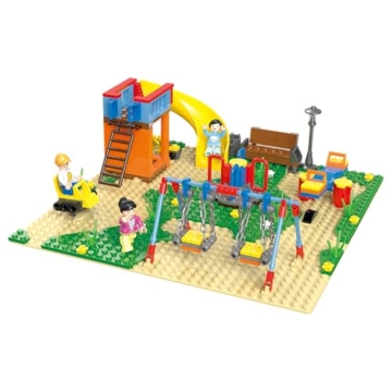 BlueBrixx Play 107422 – Spielplatz aus Klemmbausteinen