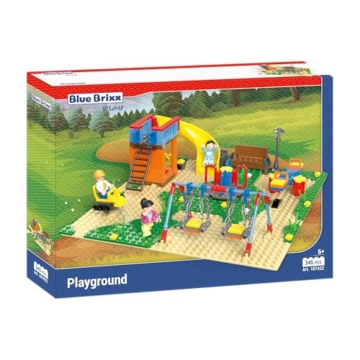 BlueBrixx Play 107422 – Spielplatz aus Klemmbausteinen