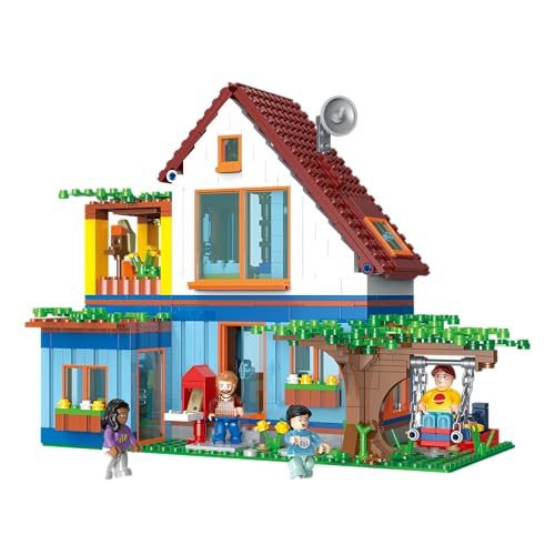 BlueBrixx Play Einfamilienhaus aus Klemmbausteinen 107587