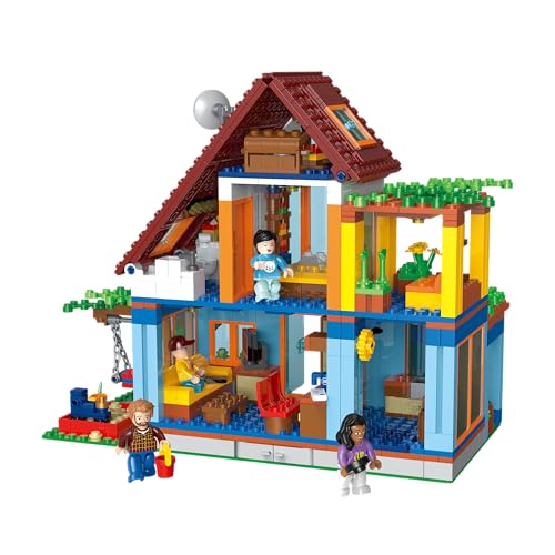 BlueBrixx Play Einfamilienhaus aus Klemmbausteinen 107587