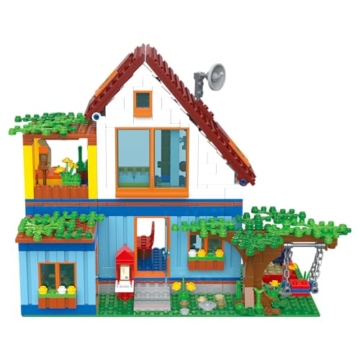 BlueBrixx Play Einfamilienhaus aus Klemmbausteinen 107587