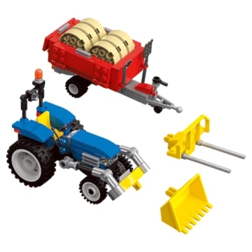 BlueBrixx Play 107740 – Traktor mit Hänger
