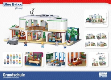 BlueBrixx Play 108291 – Grundschule aus Klemmbausteinen