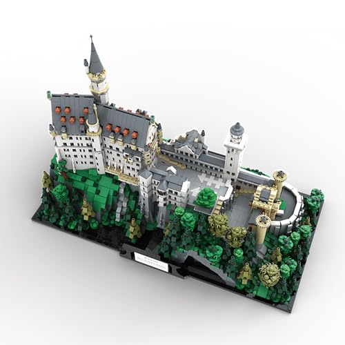 BlueBrixx Schloss Neuschwanstein (Pro 102873) aus Klemmbausteinen