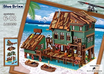 BlueBrixx Captain’s Wharf Pro Set 103059 Box
