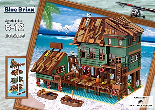 BlueBrixx Captain’s Wharf Pro Set 103059 Box