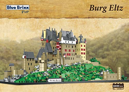 BlueBrixx Pro 103827 – Burg Eltz aus Bausteinen Box