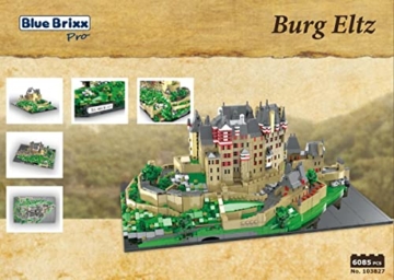 BlueBrixx Pro 103827 – Burg Eltz aus Klemmbausteinen