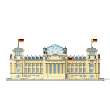 BlueBrixx Pro 104119 – Reichstag Berlin 3367 Klemmbausteine