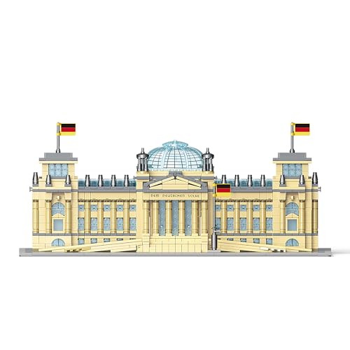 BlueBrixx Pro 104119 – Reichstag Berlin 3367 Klemmbausteine
