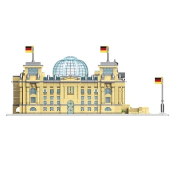 BlueBrixx Pro 104119 – Reichstag Berlin 3367 Klemmbausteine