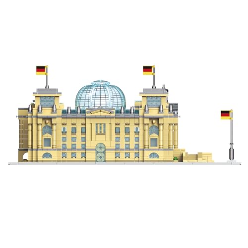 BlueBrixx Pro 104119 – Reichstag Berlin 3367 Klemmbausteine