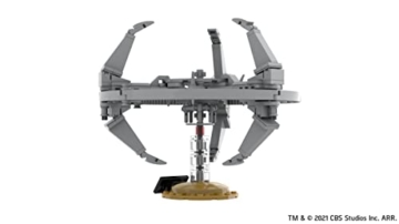 BlueBrixx Pro 104171 – Star Trek Raumstation Deep Space Nine aus Klemmbausteinen mit 200 Bauelementen. Kompatibel mit Lego. Lieferung in Originalverpackung. - 2