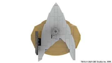 BlueBrixx Pro 104178 – Star Trek USS Enterprise NCC-1701-D aus Klemmbausteinen mit 521 Bauelementen. Kompatibel mit Lego. Lieferung in Originalverpackung. - 4
