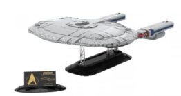 BlueBrixx Pro 104184 – Star Trek USS Enterprise NCC-1701-D aus Klemmbausteinen mit 1971 Bauelementen. Kompatibel mit Lego
