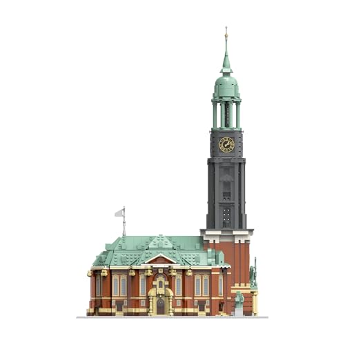 BlueBrixx Pro 104370 – Hamburger Michel aus Klemmbausteinen