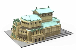 BlueBrixx Pro 104372 – Semperoper, Dresden aus Klemmbausteinen kompatibel mit LEGO