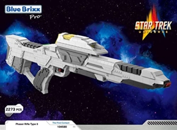 BlueBrixx Pro 104580– Star Trek Phasergewehr Typ 3 (TFC)