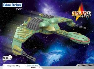 BlueBrixx Pro 104584 – Star Trek Klingon Bird-of-Prey