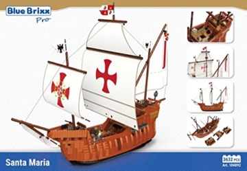 BlueBrixx Pro 104892 – Santa Maria Schiff Box