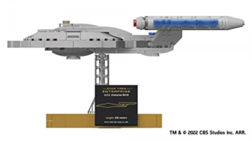 BlueBrixx Pro 104954 – Star Trek USS Enterprise NX-01 aus Klemmbausteinen