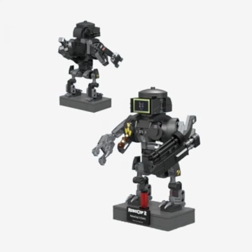 BlueBrixx Pro 106894 – Cain/Robocop 2.0 aus Klemmbausteinen mit 284 Bauelementen - 2