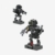 BlueBrixx Pro 106894 – Cain/Robocop 2.0 aus Klemmbausteinen mit 284 Bauelementen - 2