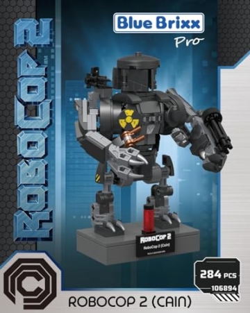 BlueBrixx Pro 106894 – Cain/Robocop 2.0 aus Klemmbausteinen mit 284 Bauelementen - 3