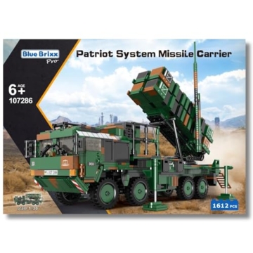 BlueBrixx Patriot System Raketenträger Bundeswehr Box