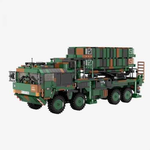 BlueBrixx Patriot System Raketenträger Bundeswehr Moc