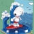 BlueBrixx Pro 107354 – Snoopy Surft am Strand aus Klemmbausteinen mit 84 Bauelementen - 4