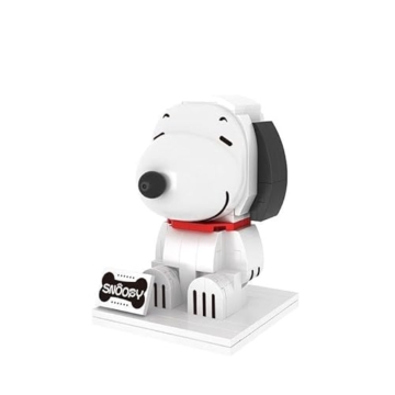 BlueBrixx Pro 107364 – Snoopy aus Klemmbausteinen mit 139 Bauelementen - 1