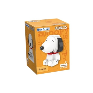 BlueBrixx Pro 107364 – Snoopy aus Klemmbausteinen mit 139 Bauelementen - 2