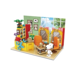 BlueBrixx Pro 107368 – Friseur Snoopy aus Klemmbausteinen mit 647 Bauelementen - 1