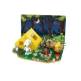 BlueBrixx Pro 107369 – Pfadfinder Snoopy und Woodstock aus Klemmbausteinen mit 318 Bauelementen - 1
