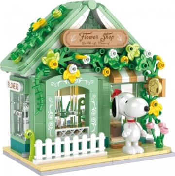 BlueBrixx Pro 107425 – Snoopys Blumenladen