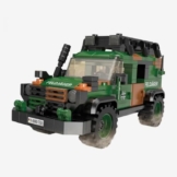 BlueBrixx Pro 107590 – Geländewagen Wolf, Bundeswehr