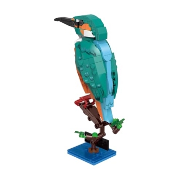 BlueBrixx Pro 107678 – Eisvogel aus Klemmbausteinen
